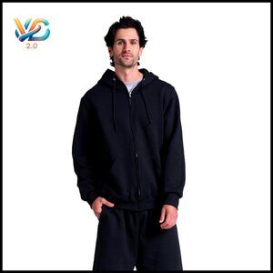 Men's Moisture Wicking Fleece Hoodie Relaxed Fit Sizes S-4X